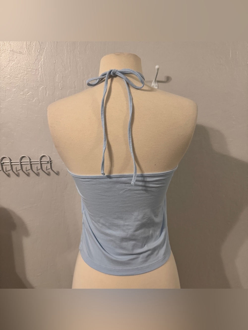 Light Blue Halter Top - Picture 4 of 6